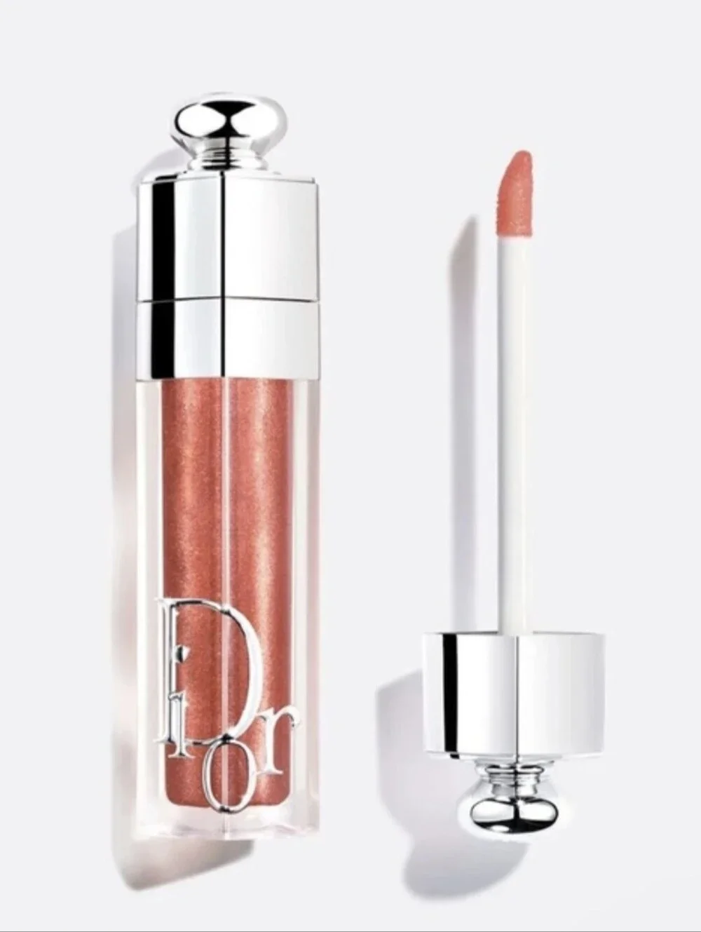 DIOR Addict Lip Maximizer 025 Solar Shimmer Lip Gloss Plumping Full Size NIB